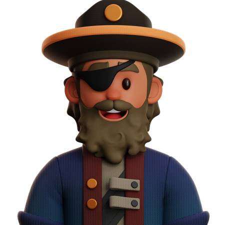 PIRATE PEOPLE  3D Icon