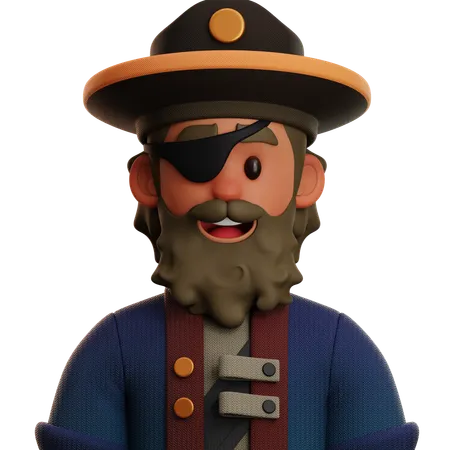 PIRATE PEOPLE  3D Icon