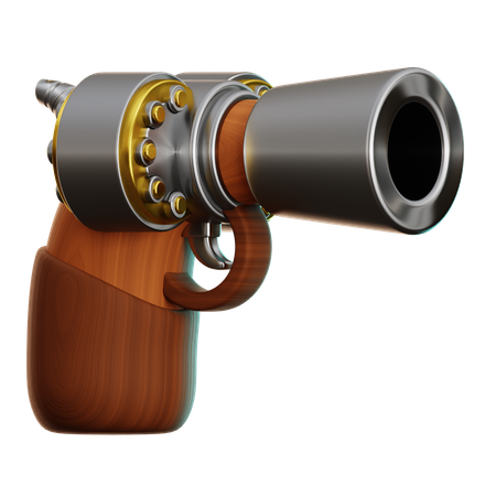 Pirate Pistol  3D Icon