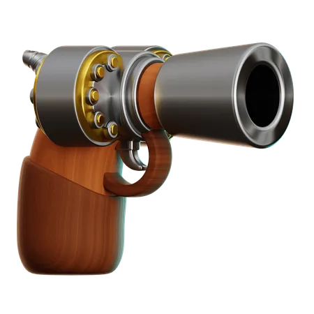 Pirate Pistol  3D Icon