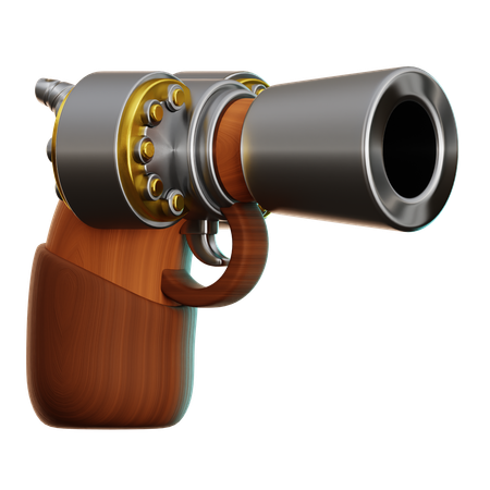 Pirate Pistol  3D Icon