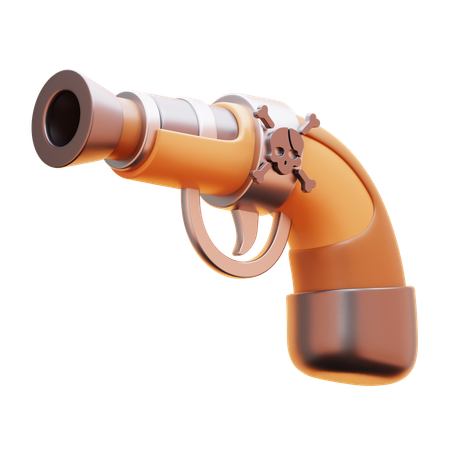 PIRATE PISTOL  3D Icon