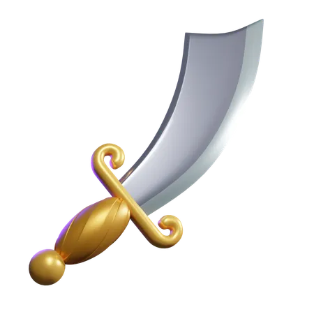 Pirate Sword  3D Icon