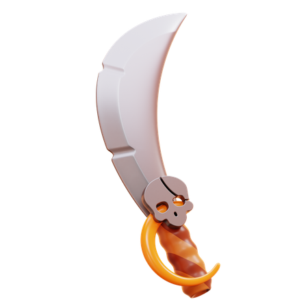 PIRATE SWORD  3D Icon