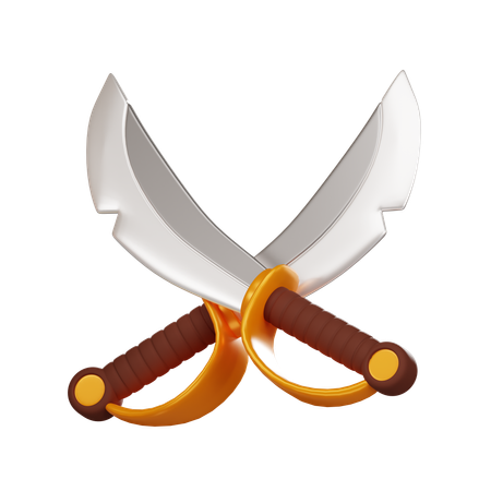 Pirate Sword  3D Icon