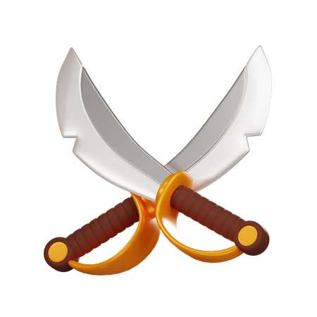 Pirate Sword  3D Icon