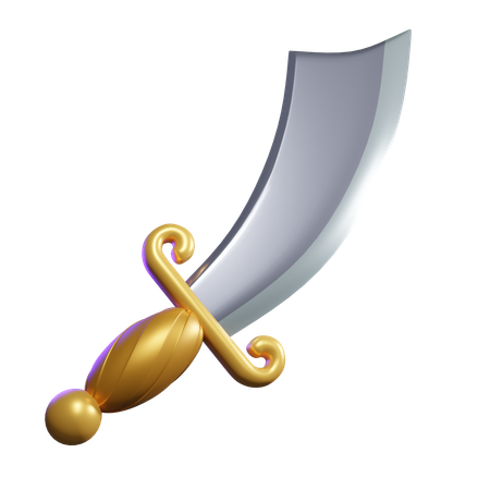 Pirate Sword  3D Icon