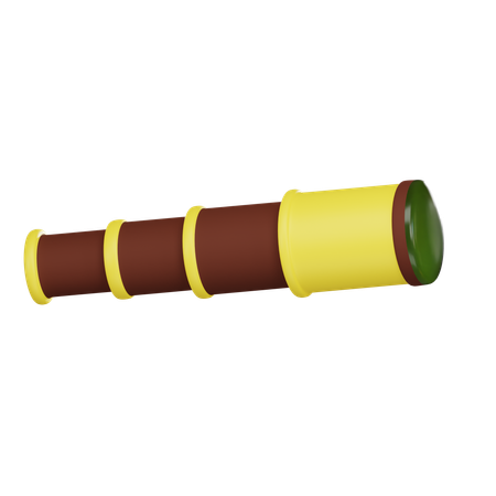 Pirate Telescope  3D Icon