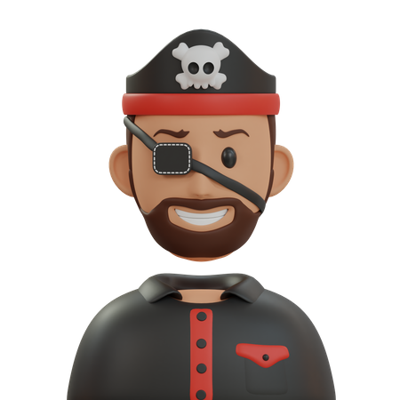 Piraten  3D Icon