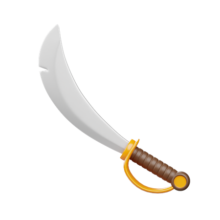 Piratenschwert  3D Icon