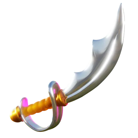 Épée de pirate  3D Icon