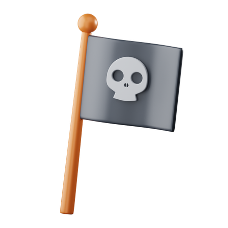 Pirates Flag  3D Icon