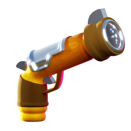 Pirates gun  3D Icon