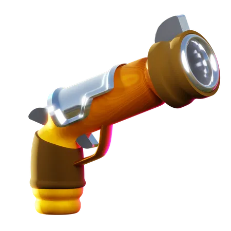 Pirates gun  3D Icon