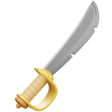Pirates Sword  3D Icon