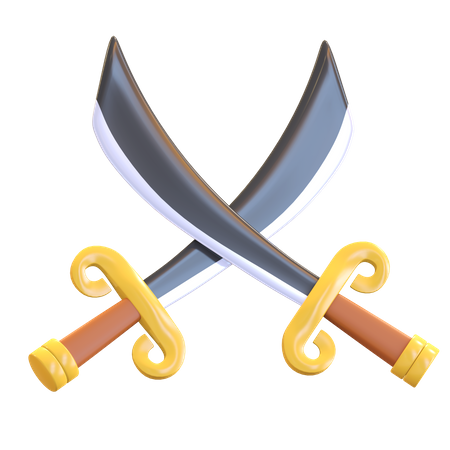 Pirates Sword  3D Icon