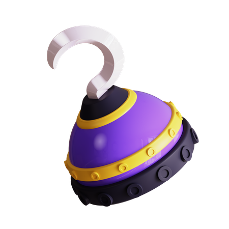 Piratte Hook  3D Icon