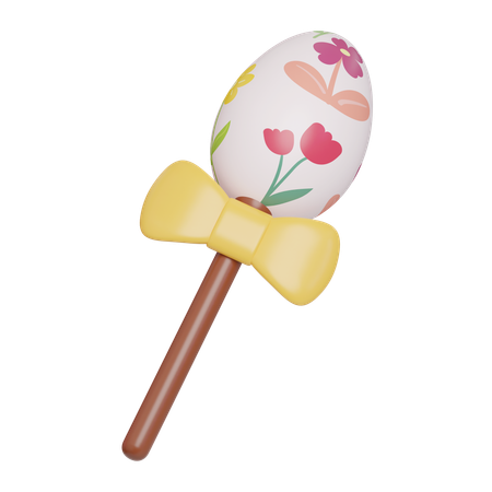 Piruleta de pascua  3D Icon