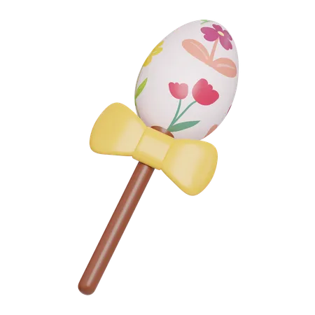 Piruleta de pascua  3D Icon