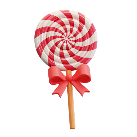 Pirulito  3D Icon