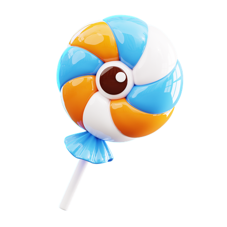 Pirulito doce  3D Icon