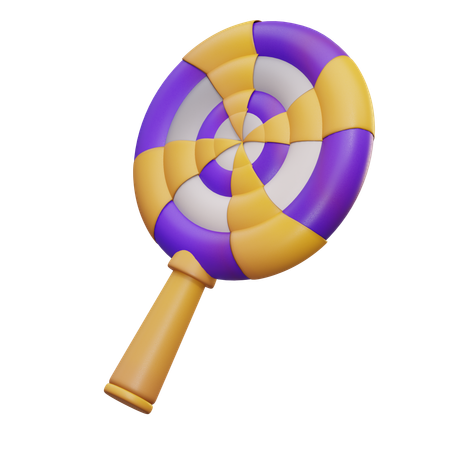 Pirulitos de halloween  3D Icon