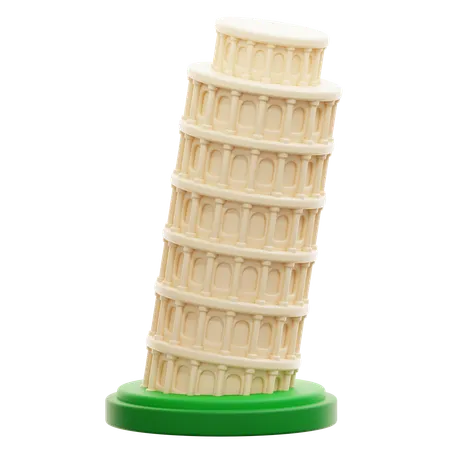 Pisa Tower  3D Icon