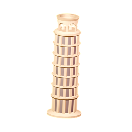 Pisa Tower  3D Icon