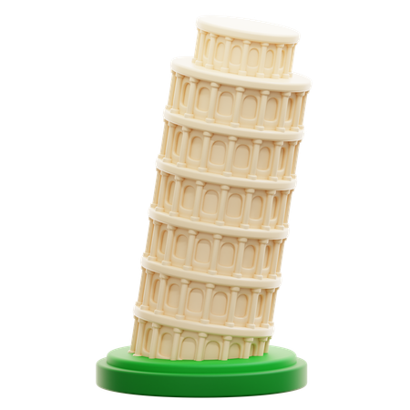 Pisa Tower  3D Icon