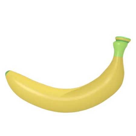 Pisang  3D Illustration