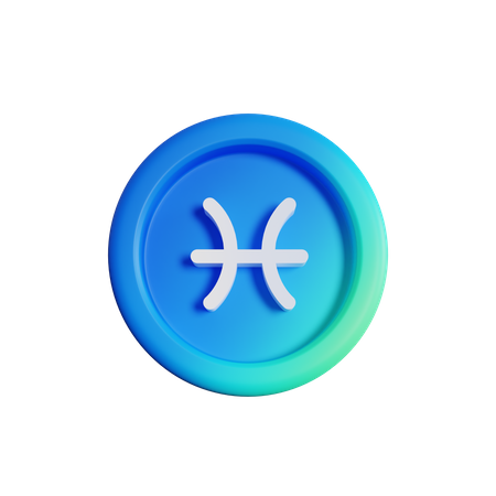 Pisces  3D Icon