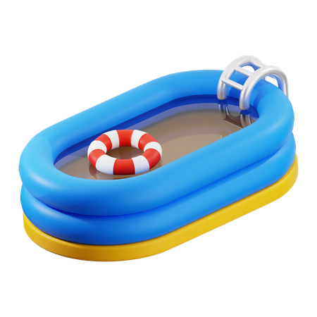 Piscina  3D Icon