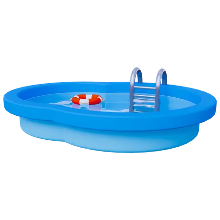 Piscina  3D Icon