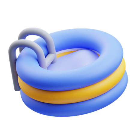 Piscina  3D Icon