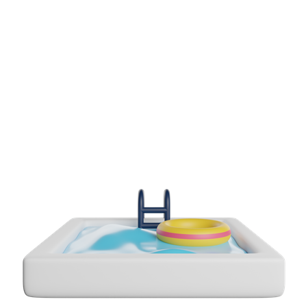 Piscina  3D Icon