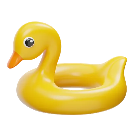 Flutuador de piscina de ganso  3D Icon