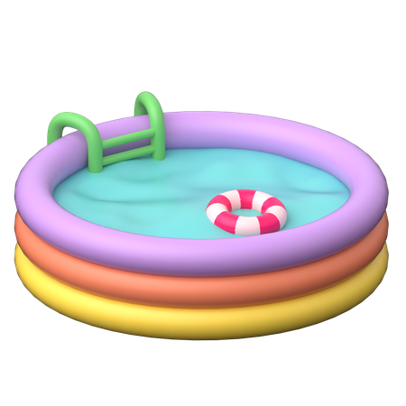 Piscine pour enfants  3D Icon