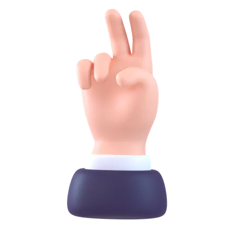 Piss Hand Gesture  3D Icon