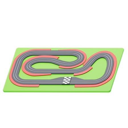 Piste  3D Icon