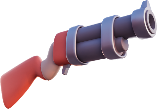 ピストル  3D Icon