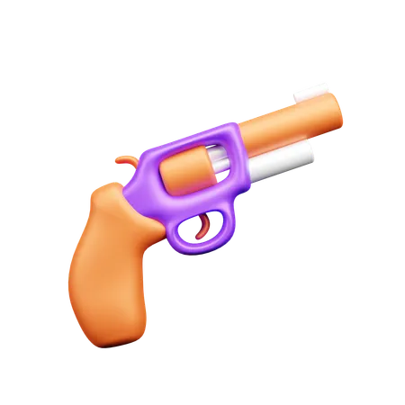 Pistol  3D Icon