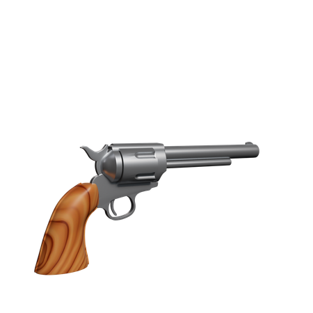 Pistol  3D Icon