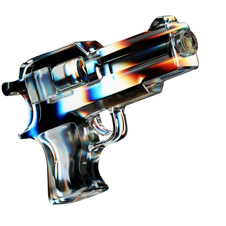 Pistol  3D Icon