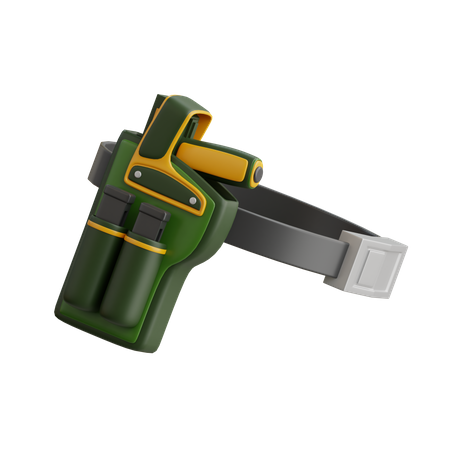 Pistol  3D Icon