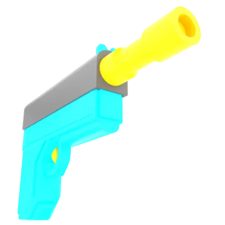 Pistol  3D Icon