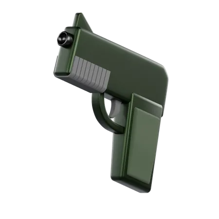 Pistol  3D Icon