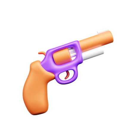 Pistol  3D Icon