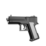 pistol 3d logo