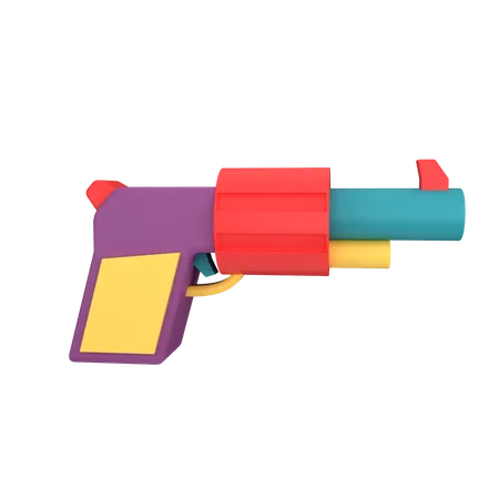 Pistola  3D Icon