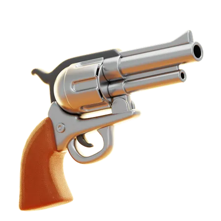 Pistola  3D Icon